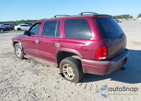 2002 Dodge Durango Slt z USA, uszkodzony, nr VIN 1B8HR48NX2F117919